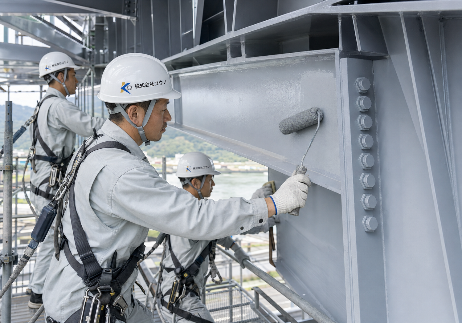 三重県 四日市市 塗装工事 建築塗装 橋梁塗装 鉄骨塗装工事 防水工事 外壁塗装 ペンキ屋 内装塗装 屋根塗装 塗装屋 改修工事 リフォーム 鈴鹿市